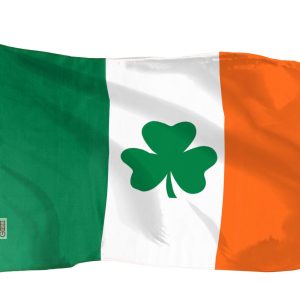 Irish Shamrock Flag 75D Printed Polyester 3x5 Ft