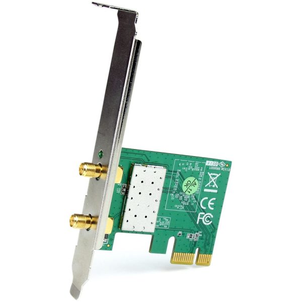 StarTech.com PCI Express Wireless N Adapter - 300 Mbps PCIe 802.11 b/g/n Network Adapter Card - 2T2R 2.2 dBi - Image 2