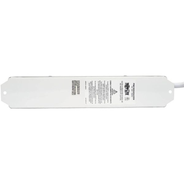 Eaton Tripp Lite Series Safe-IT UL 1363A Medical-Grade Power Strip for Patient-Care Vicinity, 6x 20A Hospital-Grade Outlets, Safety Covers, 7 ft. Cord - Image 4