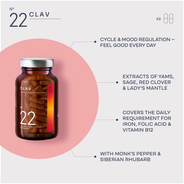 ® Natural Hormone Balance for Women   PMS Relief with Siberian Rhubarb Wild Yam & Vitex Berry   Vegan Menstrual Regulator Supplement   120 Capsules - Image 3