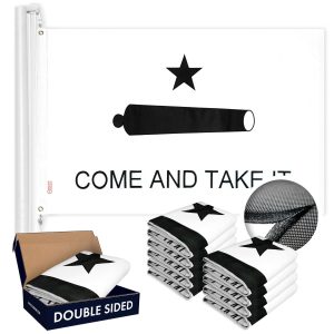 Come and Take It Flag 3x5 Ft 10-Pack Double-sided Embroidered Polyester By G128