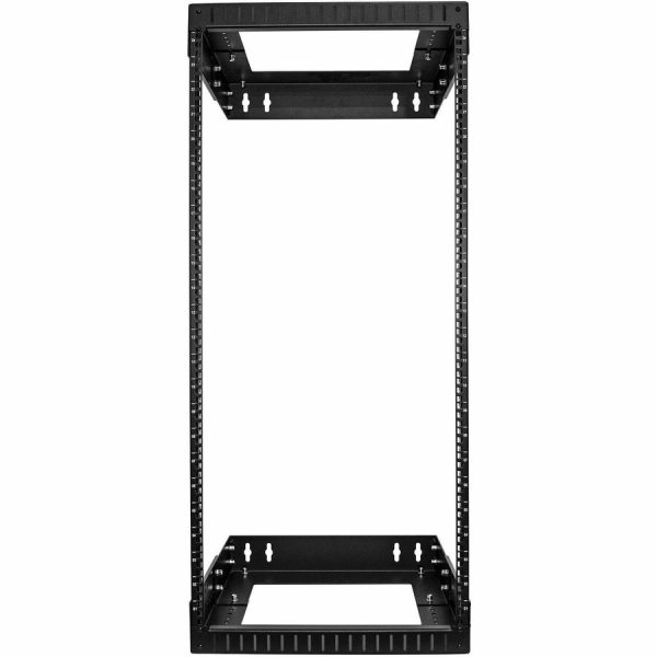 StarTech.com 2-Post 24U Heavy-Duty Wall Mount Network Rack, 19" Open Frame Server Rack with Adjustable Depth, Data Rack for IT Equipment~ - Image 5