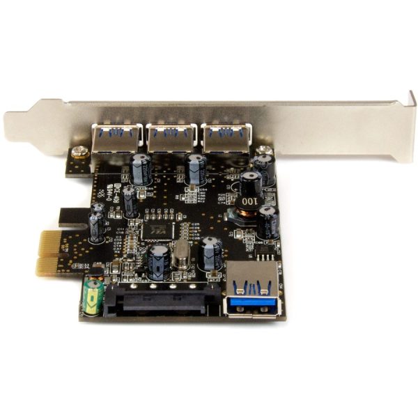 StarTech.com 4 Port PCI Express USB 3.0 Card - 3 External and 1 Internal - 5Gbps - Image 4