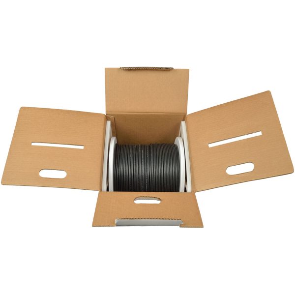 Eaton Tripp Lite Series Cat6 Gigabit Solid Core UTP PVC Bulk Ethernet Cable, Black, 1000 ft. (304.8 m), TAA - Image 4