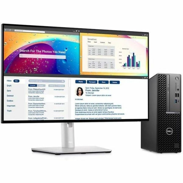 Dell OptiPlex 7000 7020 Plus Desktop Computer - Intel Core i7 14th Gen i7-14700 - vPro Technology - 32 GB - 512 GB SSD - Small Form Factor - Black - Image 3