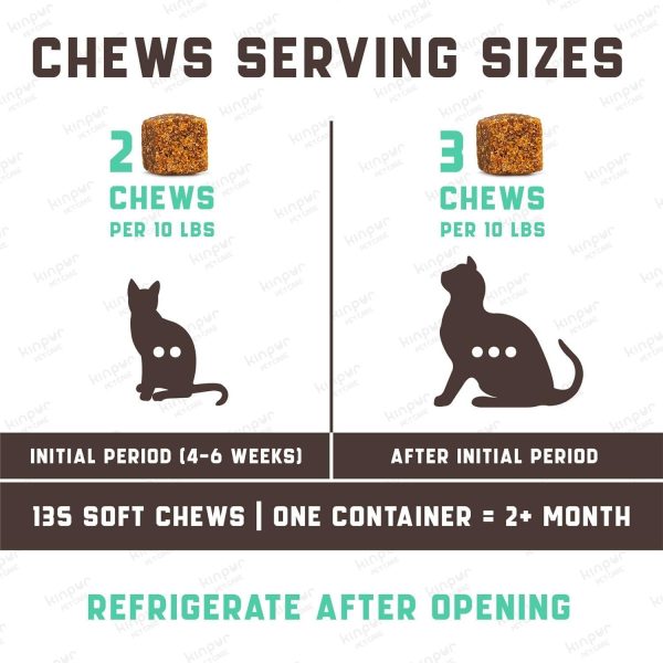 Lysine Cat Treats – Immune Support for Cats – Promotes Respiratory Health and Eye Function – Fortified with Vitamin B Calcium and Protein - Image 3