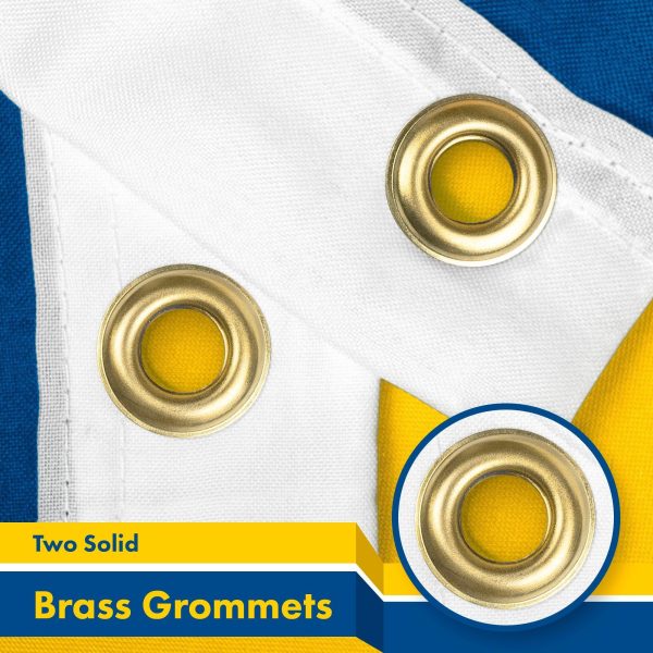 Sweden (Swedish) Flag 150D Printed Polyester 3x5 Ft - Image 2