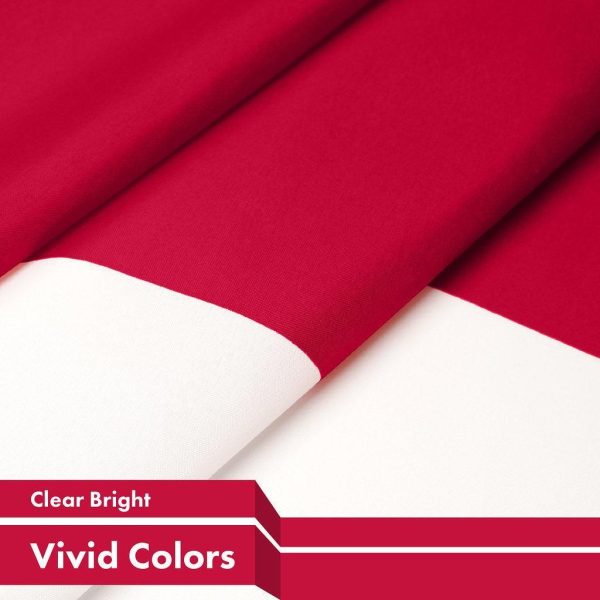 G128 10 Pack: Austria Austrian Flag | 3x5 Ft | Printed 150D Polyester - Indoor/Outdoor, Vibrant Colors, Brass Grommets, Quality Polyester, Much Thicker More Durable Than 100D 75D Polyester - Image 3