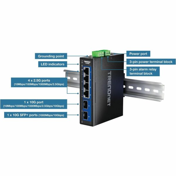 TRENDnet 10GBase-T to SFP+ Fiber Media Converter - Image 6