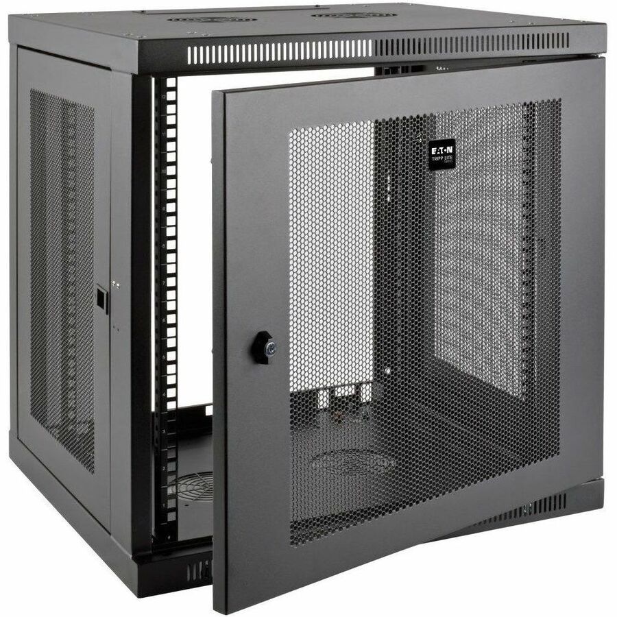 Eaton Tripp Lite Series SmartRack 12U Low-Profile Switch-Depth-Plus Wall-Mount Small Rack Enclosure - Image 2