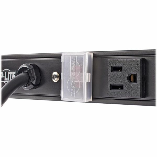 Eaton Tripp Lite Series 16-Outlet Vertical Power Strip, 120V, 15A, NEMA 5-15P, 15 ft. (4.57 m) Cord, 48 in., Black Housing - Image 5