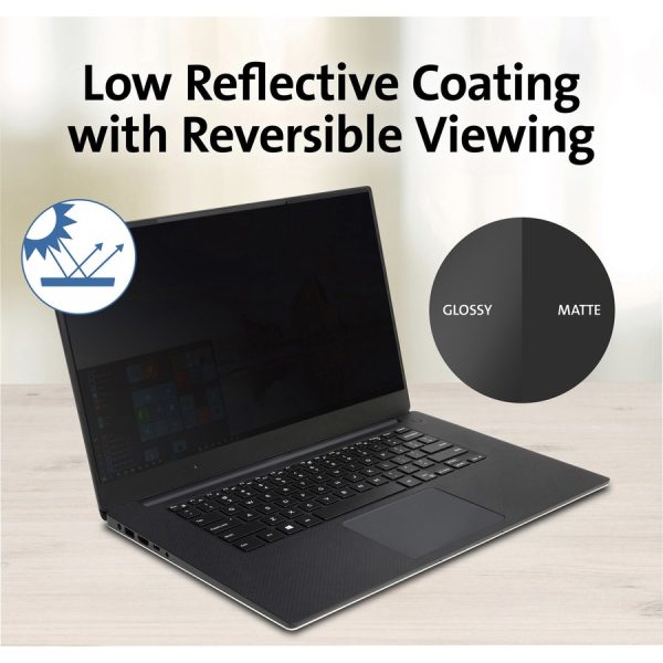 Kensington MagPro 14.0" Laptop Privacy Screen with Magnetic Strip Black - Image 6
