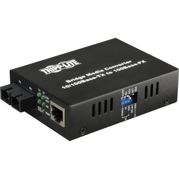 Eaton Tripp Lite Series Gigabit Multimode Fiber to Ethernet Media Converter, 10/100BaseT to 100BaseFX-SC, 2km, 1310nm - Image 4