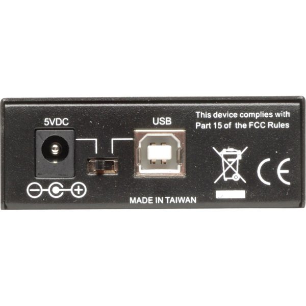 Eaton Tripp Lite Series Gigabit Multimode Fiber to Ethernet Media Converter, 10/100BaseT to 100BaseFX-SC, 2km, 1310nm - Image 5