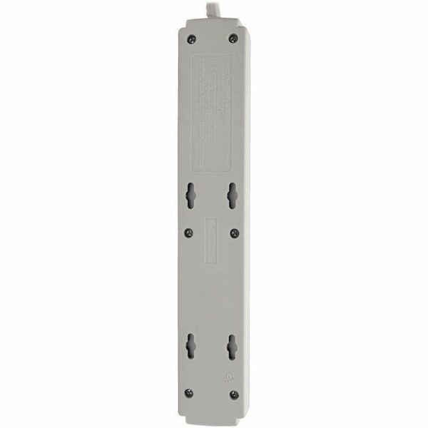 Eaton Tripp Lite Series Protect It! 6-Outlet Surge Protector, 8 ft. (2.43 m) Cord, 990 Joules, Low-Profile Right-Angle 5-15P plug - Image 2