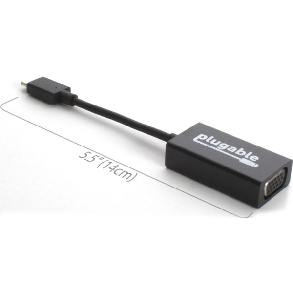 Plugable USB C to VGA Adapter Compatible with 2018 iPad Pro, 2018 MacBook Air, 2018 MacBook Pro, Surface Book 2, Thunderbolt 3 & More - Image 4