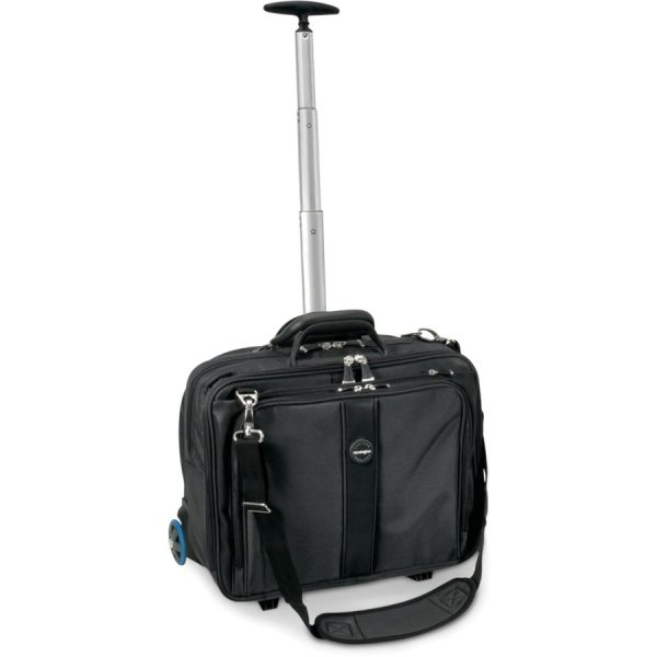 Kensington Contour Carrying Case (Roller) for 17" Notebook - Black, Gray - Image 2