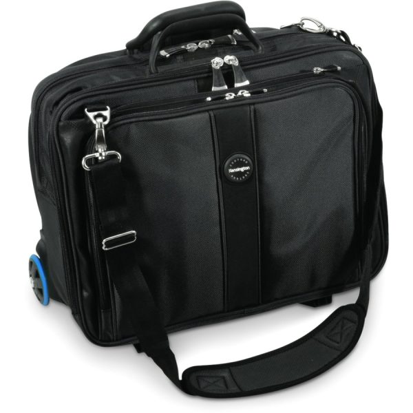 Kensington Contour Carrying Case (Roller) for 17" Notebook - Black, Gray - Image 5