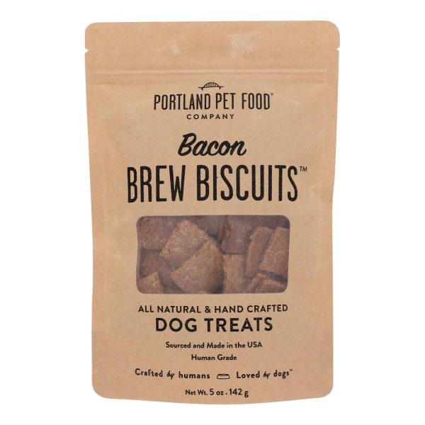 Portland Pet Food Company - Dog Treats Bacon Brw Bsct - Case of 6-5 OZ - Image 3