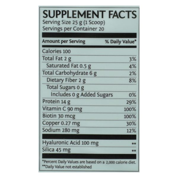 Sunwarrior - Collagen Chocolate - 1 Each - 17.6 OZ