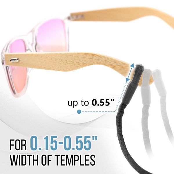 SIGONNA Eyeglasses String Holder Strap   Eyeglass Holder Chains for Women Man   Glasses Chain Lanyard Cords   Neck Sunglass Strap Retainer Rope - Image 2