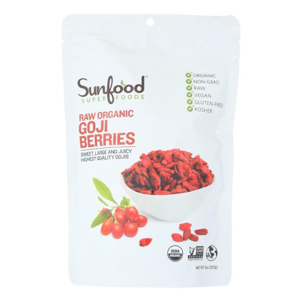 Sunfood - Berries Og2 Goji - EA of 1-8 OZ