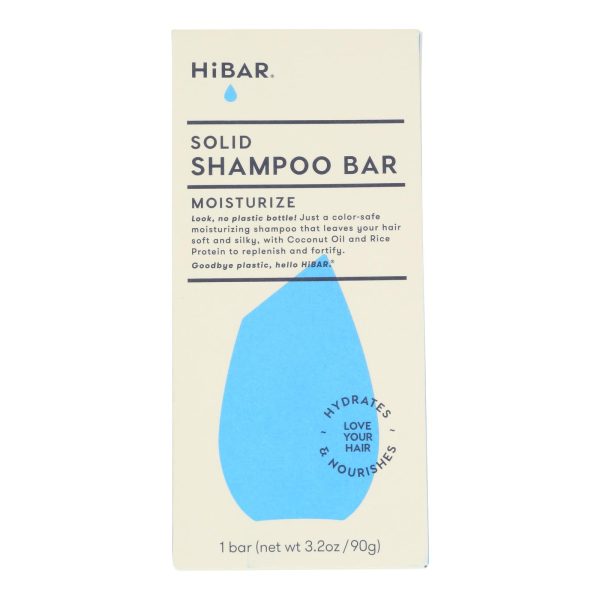 Hibar Inc - Shampoo Solid Moisturize - 1 Each-3.2 OZ