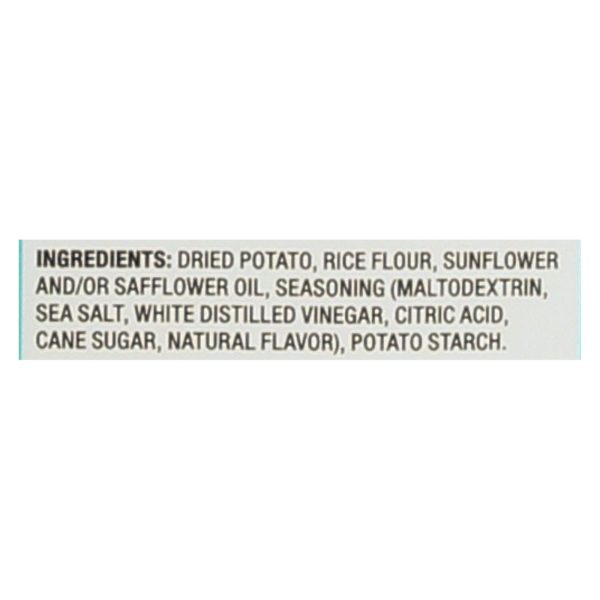 Popchips Potato Chip - Sea Salt - Vinegar - Case of 12 - 5 oz - Image 3