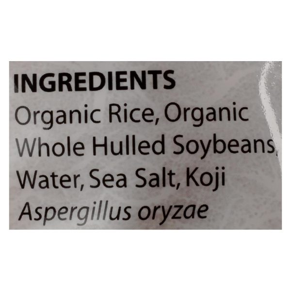 Eden Organic Shiro Miso  - Case of 12 - 12.1 OZ - Image 3