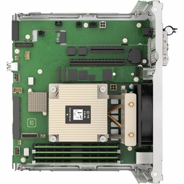 HPE SMART CHOICE ProLiant MicroServer Gen11 Ultra Micro Tower Server - 1 x Intel Pentium Gold G7400 3.7 GHz - 16 GB RAM - 1 TB HDD - Serial ATA/600 Controller - Image 2