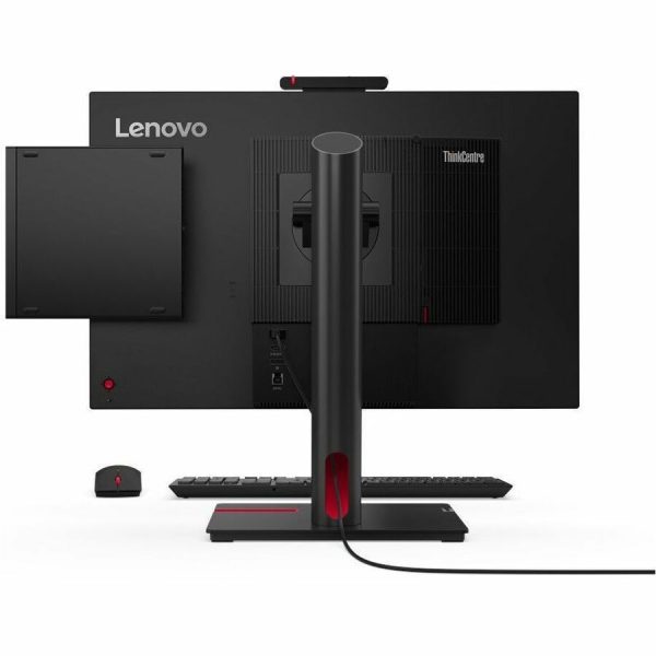 Lenovo ThinkCentre M75q Gen 5 12RQ000MUS Desktop Computer - AMD Ryzen 7 PRO 8700GE - 16 GB - 512 GB SSD - Tiny - Black - Image 3