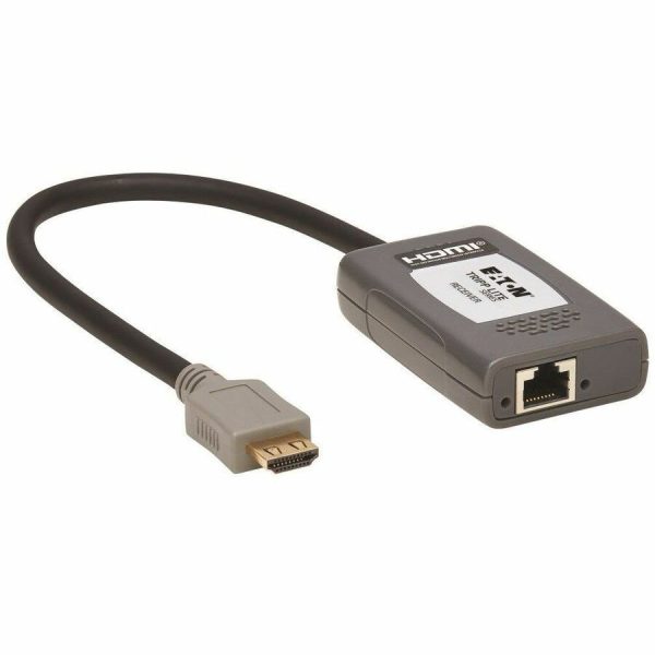 Eaton Tripp Lite Series 4-Port HDMI over Cat6 Extender Kit, Splitter/3x Pigtail Receivers - 4K 60 Hz, HDR, 4:4:4, PoC, 230 ft. (70.1 m), TAA - Image 9