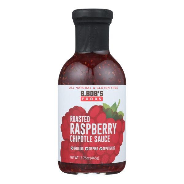 Bronco Bob's - Chipotle Sauce - Roasted Raspberry - Case of 6 - 15.75 fl oz. - Image 3