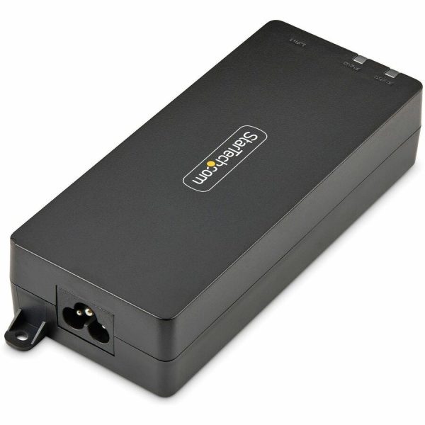 StarTech.com 1-Port 10Gbps Gigabit PoE++ Injector, 90W, 2.5/5/10G Ethernet/10/100/1000M, PoE++ (802.3af/at/bt), Wall Mountable, Unmanaged - Image 2