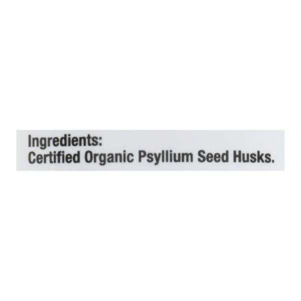 Yerba Prima Organic Psyllium - Whole Husks Supplement - 12 oz. - Image 3