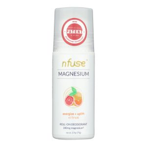 Nfuse - Deodorant Citrus Natural Magnesium - Case of 6 - 2.7 OZ