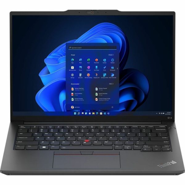 Lenovo ThinkPad E14 Gen 5 21JK0053US 14" Touchscreen Notebook - WUXGA - Intel Core i7 13th Gen i7-1355U - 16 GB - 512 GB SSD - English Keyboard - Graphite Black - Image 7