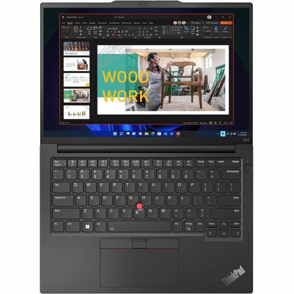 Lenovo ThinkPad E14 Gen 5 21JK0053US 14" Touchscreen Notebook - WUXGA - Intel Core i7 13th Gen i7-1355U - 16 GB - 512 GB SSD - English Keyboard - Graphite Black - Image 8