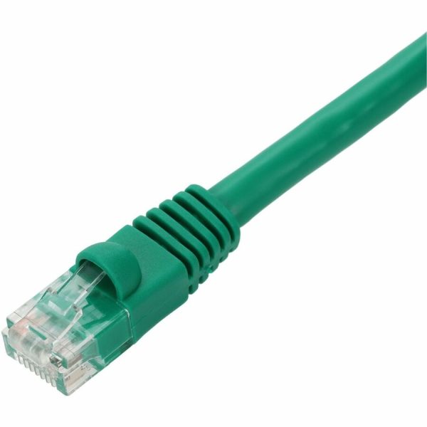 AddOn 25ft Green CAT 6A PVC Ethernet Cable Snagless Bubble Boot RJ-45 M/M - Image 2