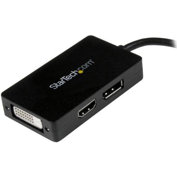 StarTech.com Travel A/V adapter - 3-in-1 Mini DisplayPort to DisplayPort DVI or HDMI converter - Image 2