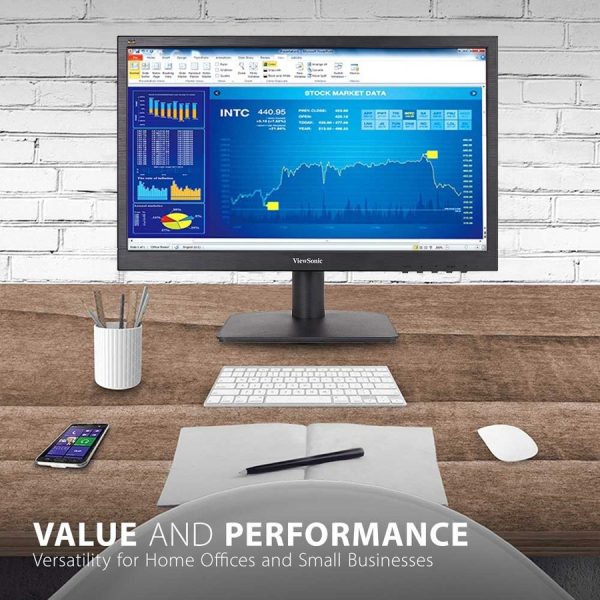 ViewSonic VA1903H 19-Inch WXGA 1366x768p 16:9 Widescreen Monitor with Enhanced View Comfort, Custom ViewModes and HDMI for Home and Office - Image 2