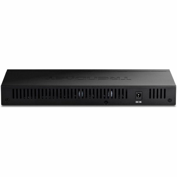 TRENDnet 9-Port Multi-Gig Switch, TEG-S591, 8 x 2.5G RJ-45 Ports, 1 x 10G RJ-45 Port, 60Gbps Switching Capacity, Lifetime Protection, Black - Image 4