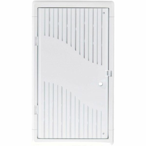 StarTech.com 28in Wall-Mount Media Enclosure, Cable Management Box for Network Distribution, Mounting Fixtures/Modules Included, White - Image 3