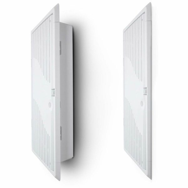StarTech.com 28in Wall-Mount Media Enclosure, Cable Management Box for Network Distribution, Mounting Fixtures/Modules Included, White - Image 4