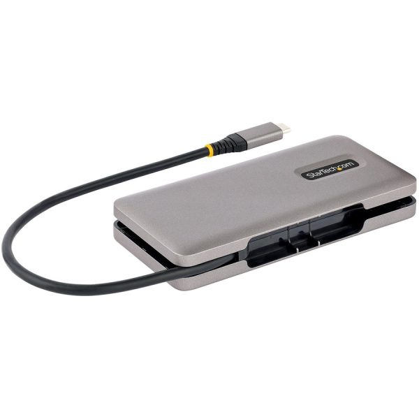 4-Port USB-C Hub, USB-A | USB-C Ports, USB 3.2 Gen 2, 10Gbps, Bus Powered, 12.6in (32cm) Cable, Portable USB-C to USB-A Expansion Hub - Image 2
