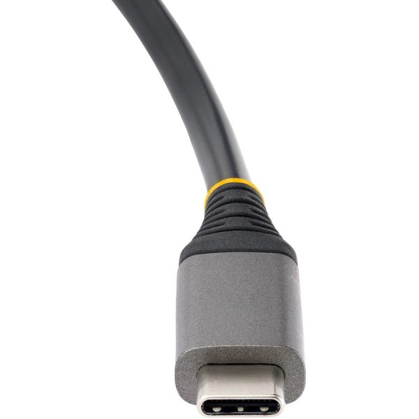 4-Port USB-C Hub, USB-A | USB-C Ports, USB 3.2 Gen 2, 10Gbps, Bus Powered, 12.6in (32cm) Cable, Portable USB-C to USB-A Expansion Hub - Image 6