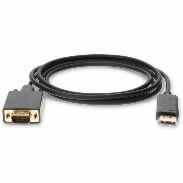 6ft DisplayPort 1.2 Male to VGA Male Black Cable For Resolution Up to 1920x1200 (WUXGA) - Image 8