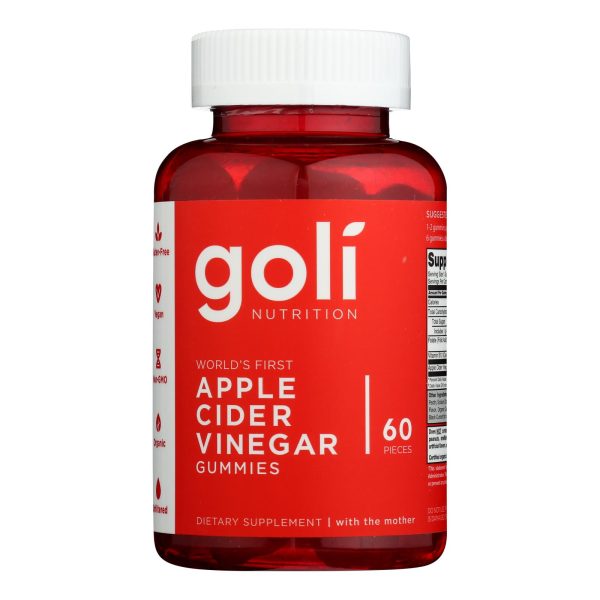 Goli Nutrition Inc - Gummies Apple Cdr Vinegar - 1 Each 1-60 CT - Image 2