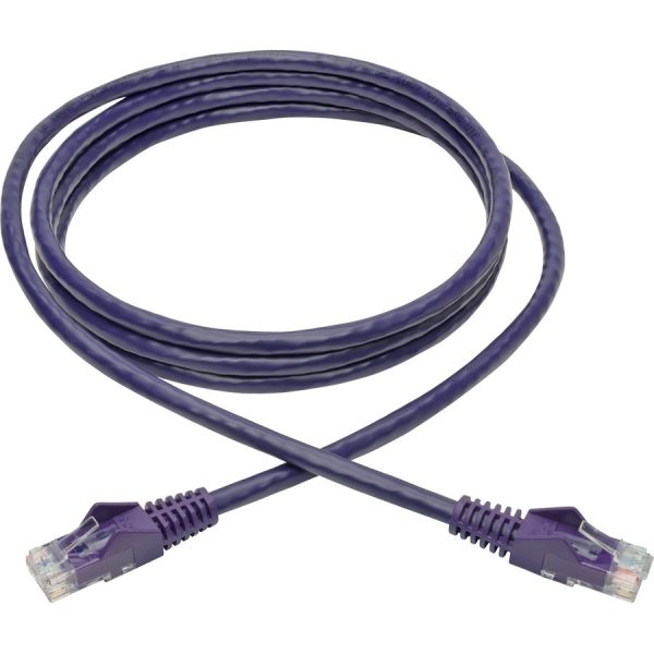 Eaton Tripp Lite Series Cat6 Gigabit Snagless Molded (UTP) Ethernet Cable (RJ45 M/M), PoE, Purple, 6 ft. (1.83 m) - Image 5