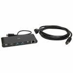 C2G USB-C 6-in-1 Mini Docking Station Bundle for Laptops